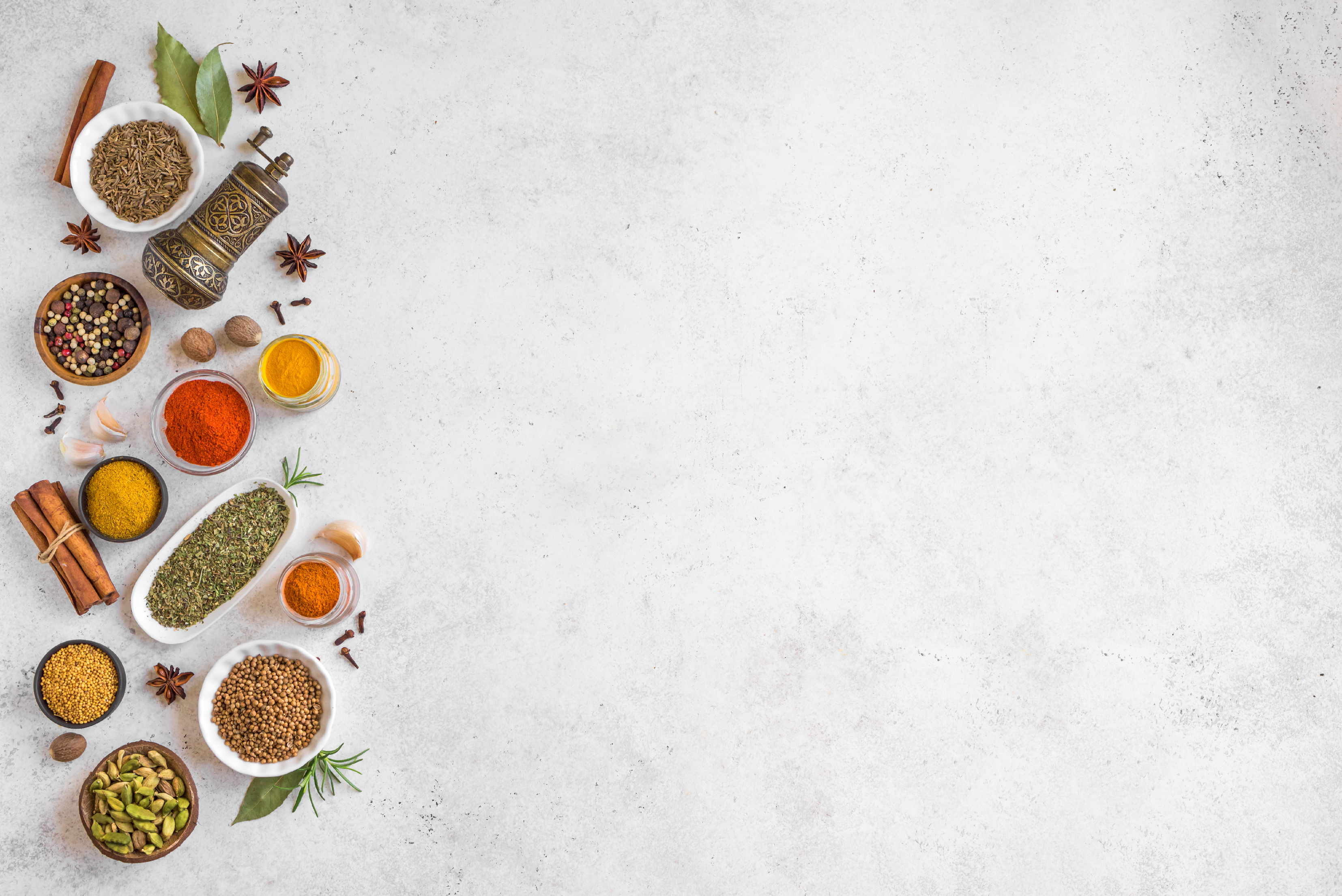 Spices Background